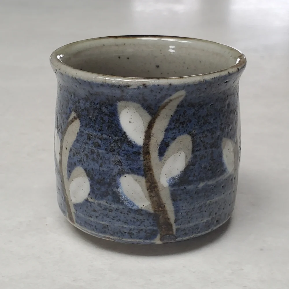 Otagiri Pussywillow Pattern Sake Cup Planter Vintage - Picture 1 of 8